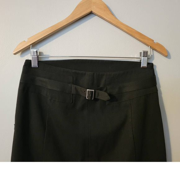 Express Back Buckle Black Mini Skirt - Picture 7 of 7